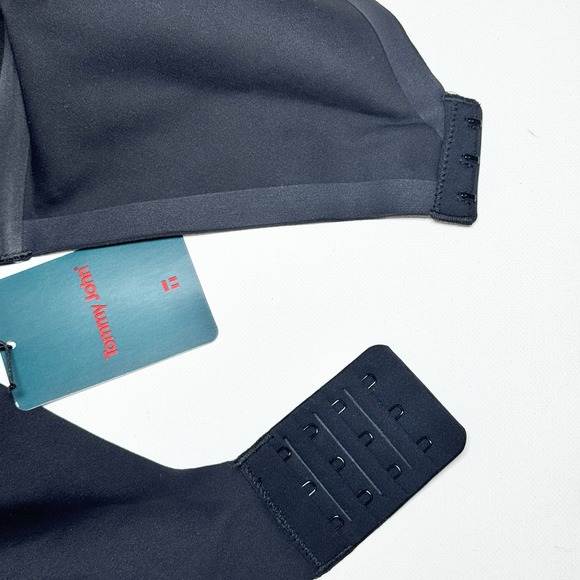 TOMMY JOHN Bra Women's 36D Black Comfort Smoothing Lightly Lined Wireless - Picture 4 of 6